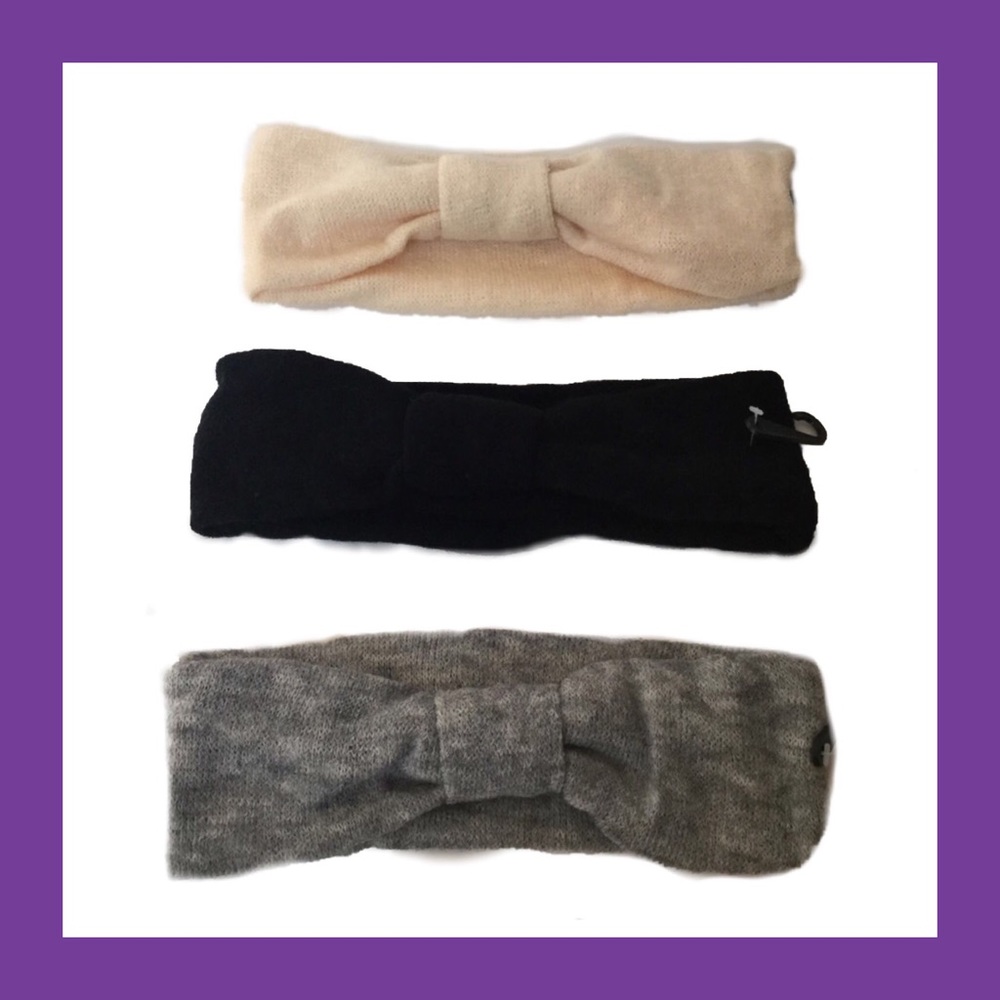 ⚠️Last Set -(3) Soft headbands